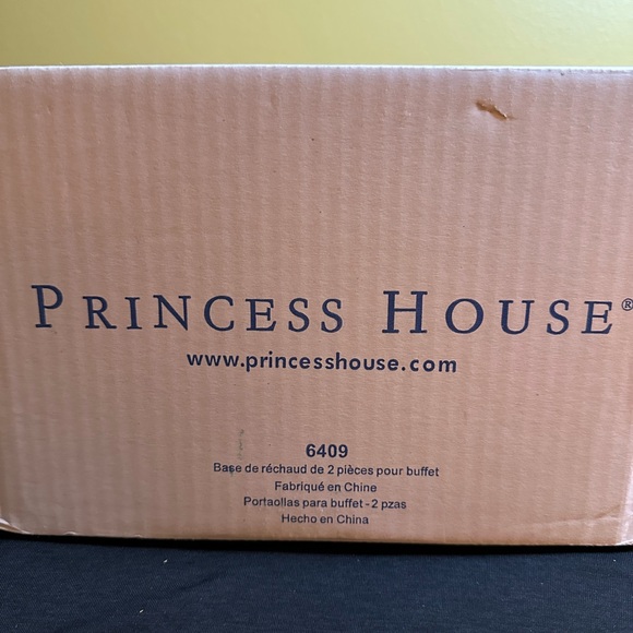 Princess House 2 Piece Buffet Server Base - N w/o T - Picture 11 of 14